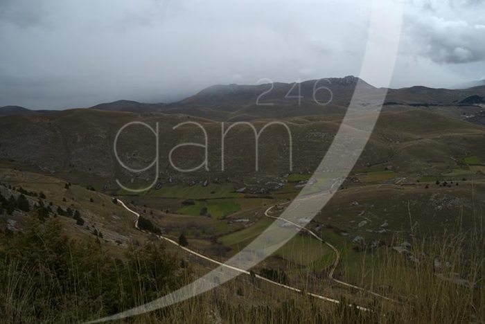 Campi coltivati a Calascio
