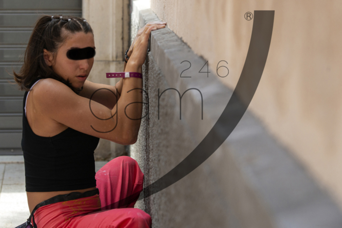 Street boulder L'Aquila 2023