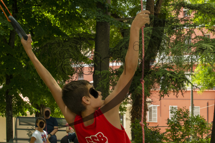 Street boulder L'Aquila 2023