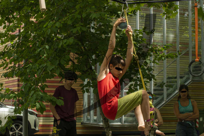 Street boulder L'Aquila 2023