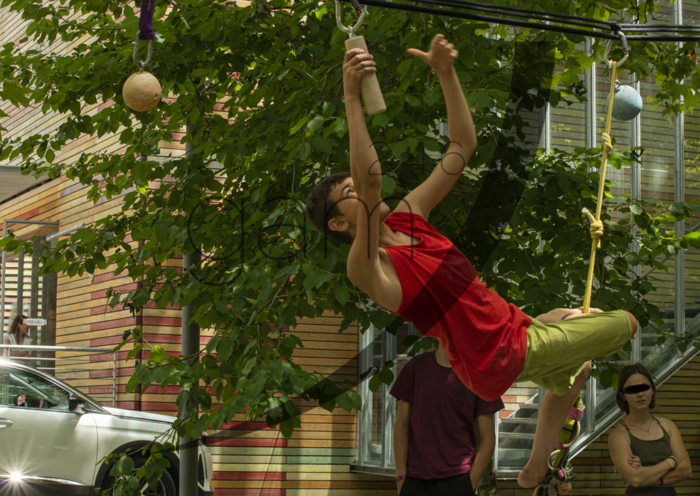 Street boulder L'Aquila 2023