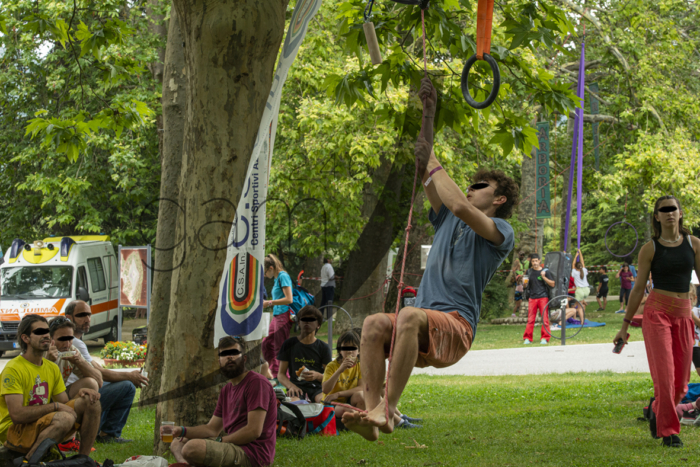 Street boulder L'Aquila 2023