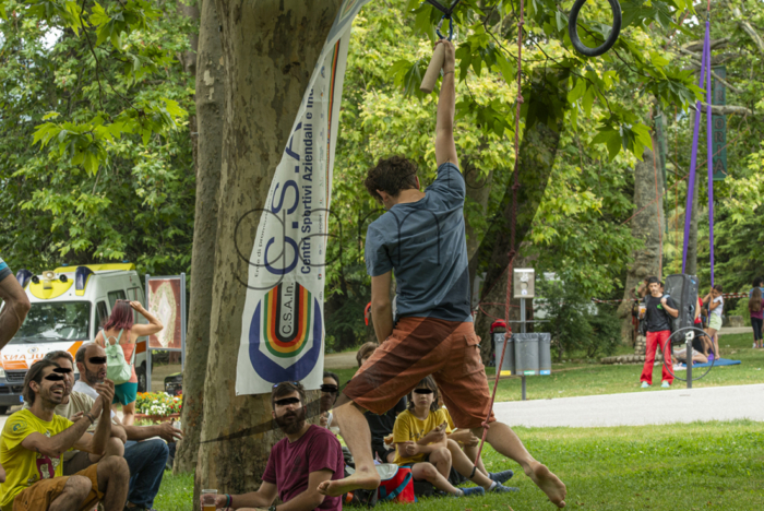Street boulder L'Aquila 2023