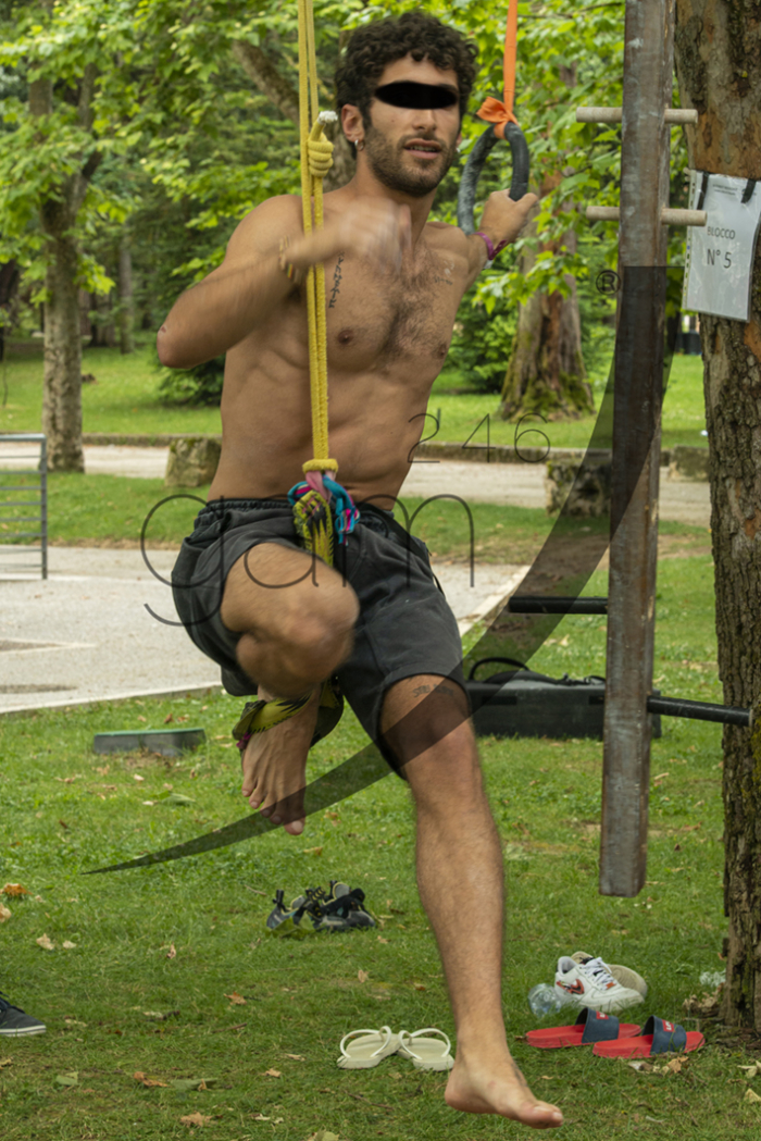 Street boulder L'Aquila 2023