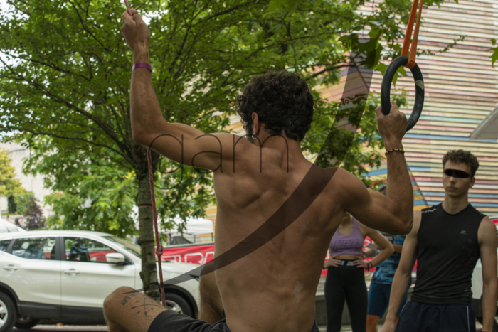 Street boulder L'Aquila 2023